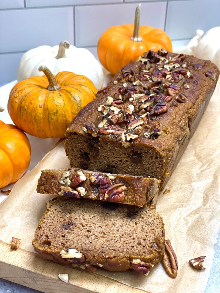 Pumpkin Spice Keto Loaf